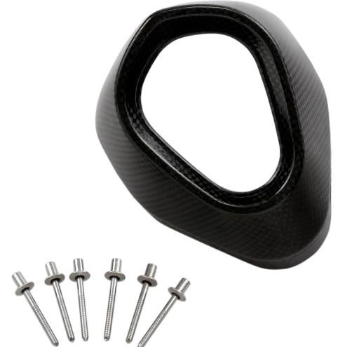 Akrapovic carbon fibre end - akrapovic, cap