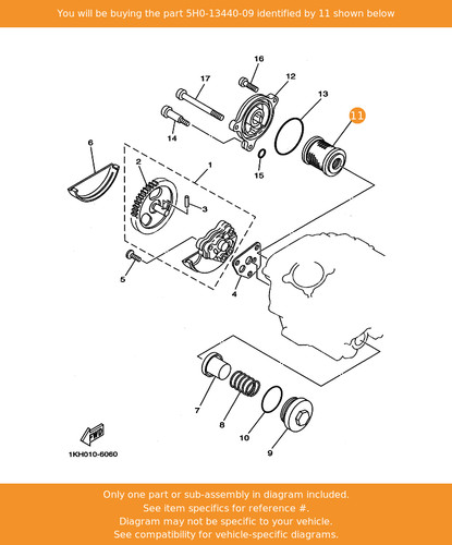 Yamaha element assy oil - element, assy,