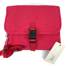Kipling 'Flax' Hanging Toiletry/Cosmetic Bag - Summer Berry - New With Tags