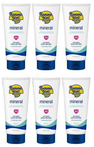 Banana boat mineral - banana, spf