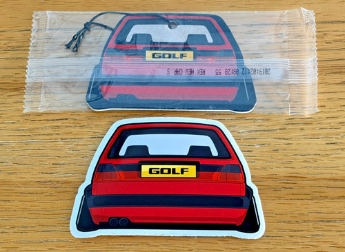 Mk2 golf air freshener - golf, &