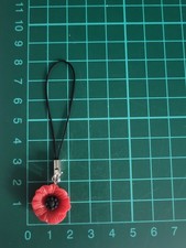 Poppy Charm on Strap for