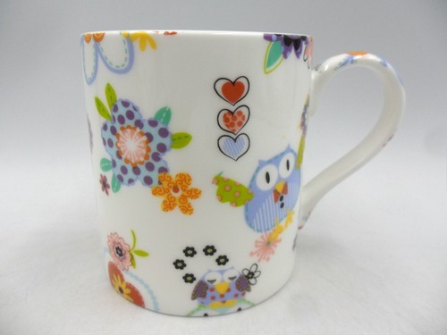 Cute patchwork owls design - cute,