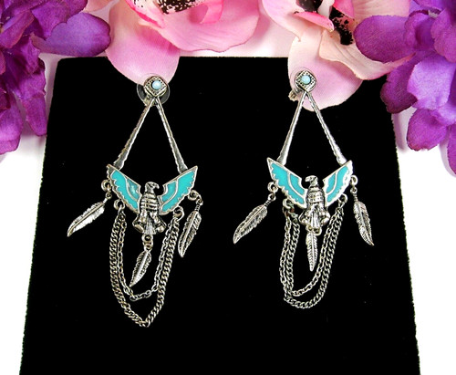Thunderbird dangle pierced - dangle,