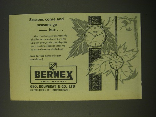 1964 bernex watches - 1964,