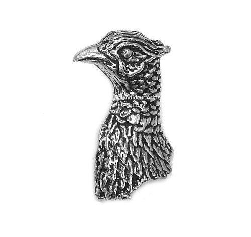 Small pheasants head - small, badge