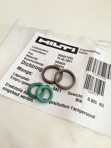 Teflon oil sealing - ring, ram