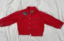 Vintage Levis Red Denim Jacket
