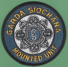 REPUBLIC OF IRELAND GARDA SIOCHANA MOUNTED UNIT PATCH