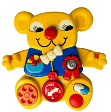 Toy  Activity Teddy Bear Baby Matchbox 1982 Vintage ncb