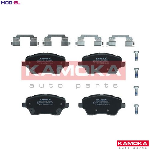 Brake pad set disc - brake,