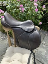 Fairfax Monoflap Jump XC Saddle 17", Brown