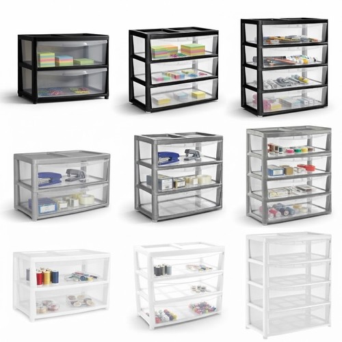 Clear jumbo chest - clear,