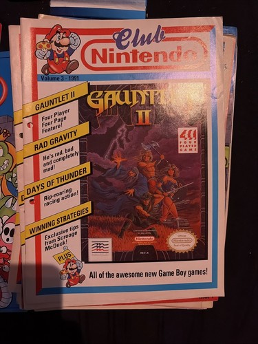Club nintendo magazine - nintendo,