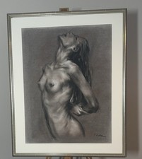 Bernard Fideler - a charcoal
