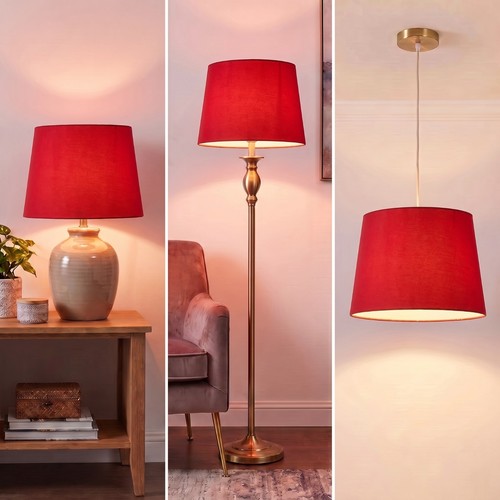 Empire silk drum lampshade - empire,