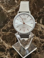 Mens Jones New York Watch Diamond Collection Quartz