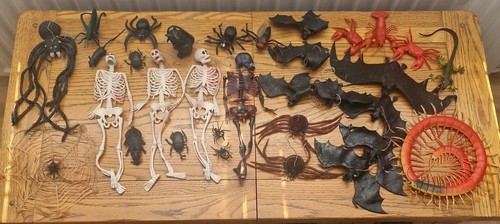 Vintage rubber jiggler monster - rubber,
