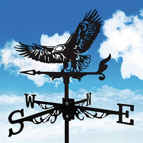 Flying eagle weather vane - flying,