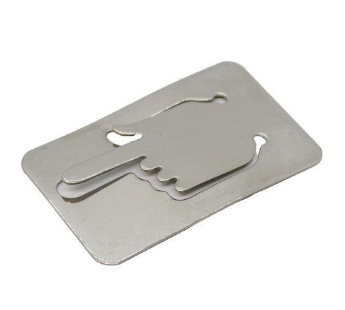 Silver plated pointing - silver,