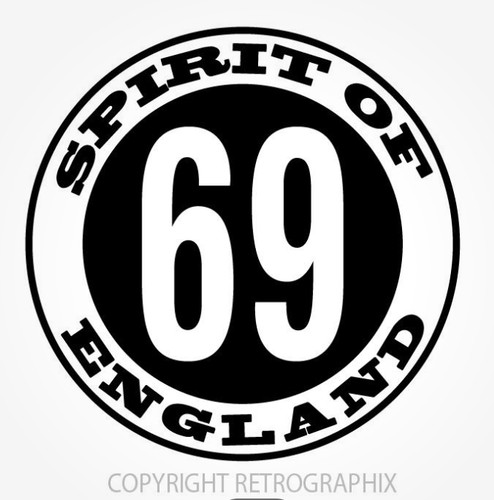 Spirit skinhead sticker - spirit,