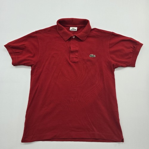 Lacoste boys red polo - red,