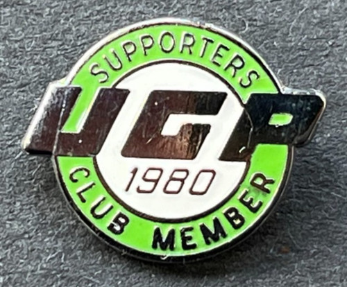 Motorcycle pin badge p - pin, u.g.p