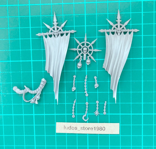 Marauder horsemen banners horn - banners,