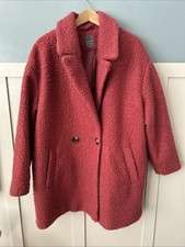 Women's Borg Teddy Fleece Coat