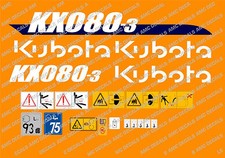 KUBOTA KX080-3 MINI DIGGER