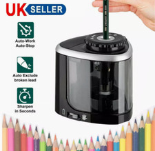 Electric Pencil Sharpener Automatic Desktop Pencil Sharpener Cutter Stationery