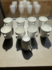 Mugs White Small X9 Fine Bone China From Maxwell & Williams EUC
