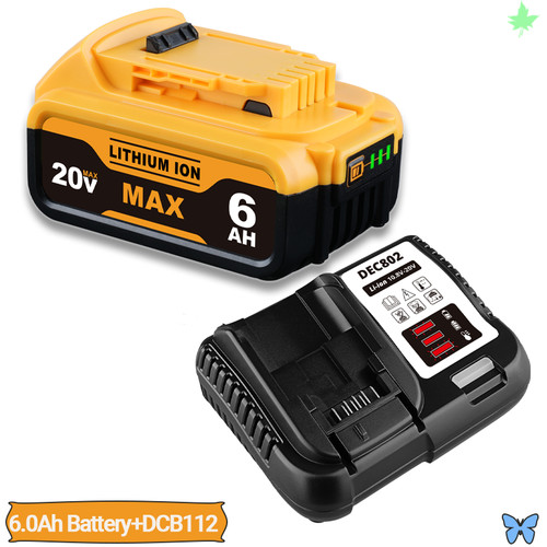 Battery charger 20v 6 - xr, 6.0ah