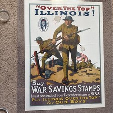 WWI Poster Over The Top