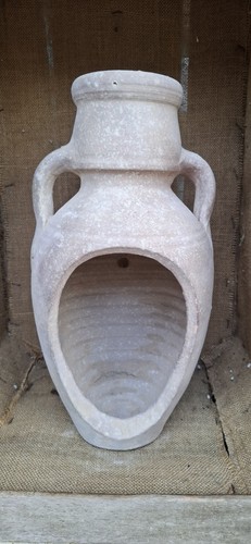 Hand made terracotta garden - hand,