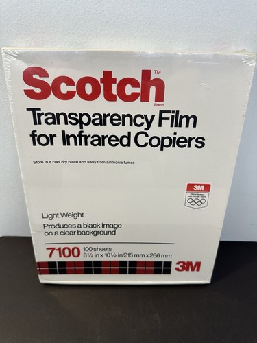 Scotch transparency films - scotch,