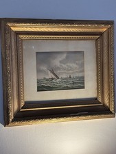 ? Vintage / ? Antique Seascape ? Oil Painting. Ships /boats/nautical.