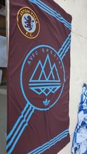 Aston villa beach towel