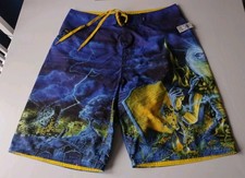IRON MAIDEN VANS BOARD SHORTS