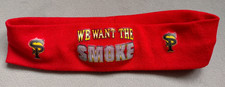 WWE Street Profits Angelo Dawkins red headband "We Want the Smoke" cosplay gear