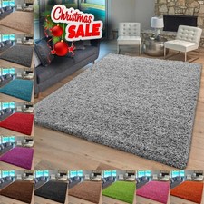 Thick Large Shaggy Rugs Non