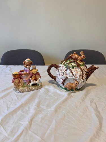 Leonardo rabbit teapot - rabbit,