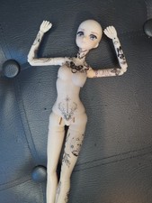 Tattooed Barbie size doll BJD