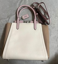 Coach Troop Handbag 2WAY Chalk