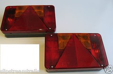 2 X RADEX 5800 REAR TRAILER LIGHT LAMP FIT TO INDESPENSION IFOR WILLIAMS BATESON