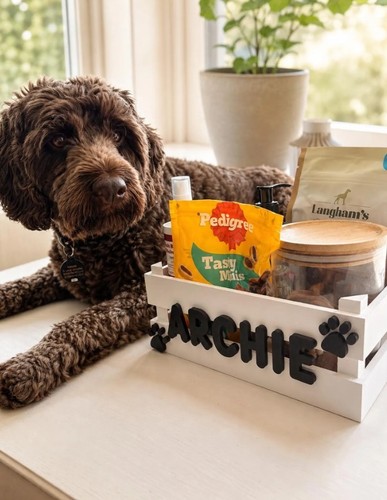 Dog name sign - dog,