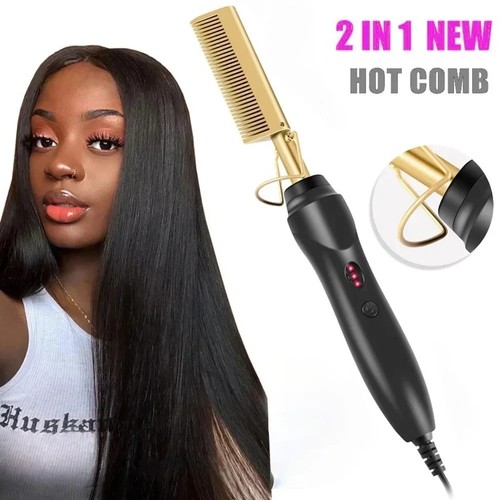 Electric hot heating comb hair - electric,