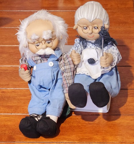Oma opa rag - rag, dolls
