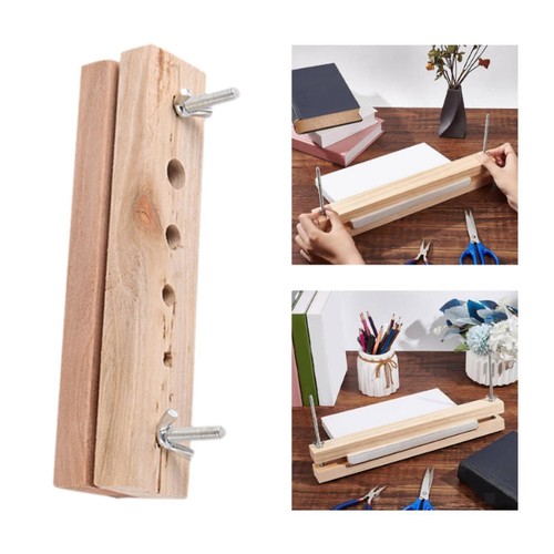 Wooden bookbinding press - wooden,