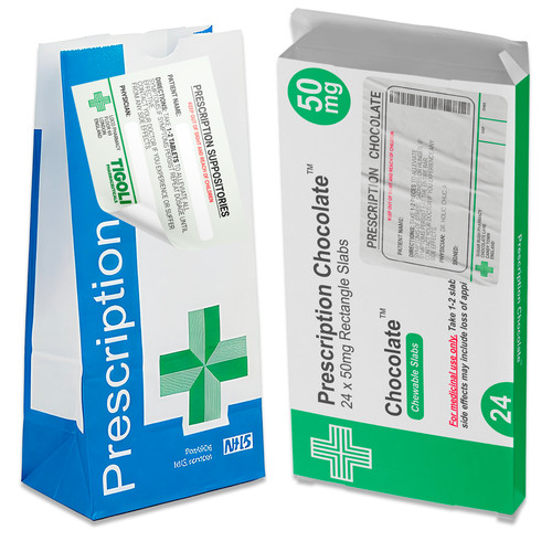 Novelty prescription chocolate - novelty,